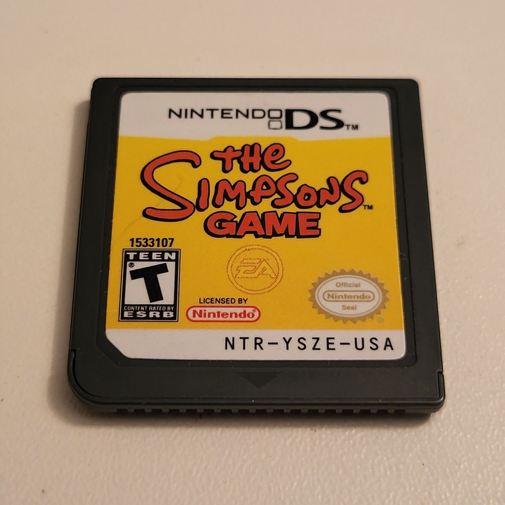The Simpsons Game - Nintendo DS - Original